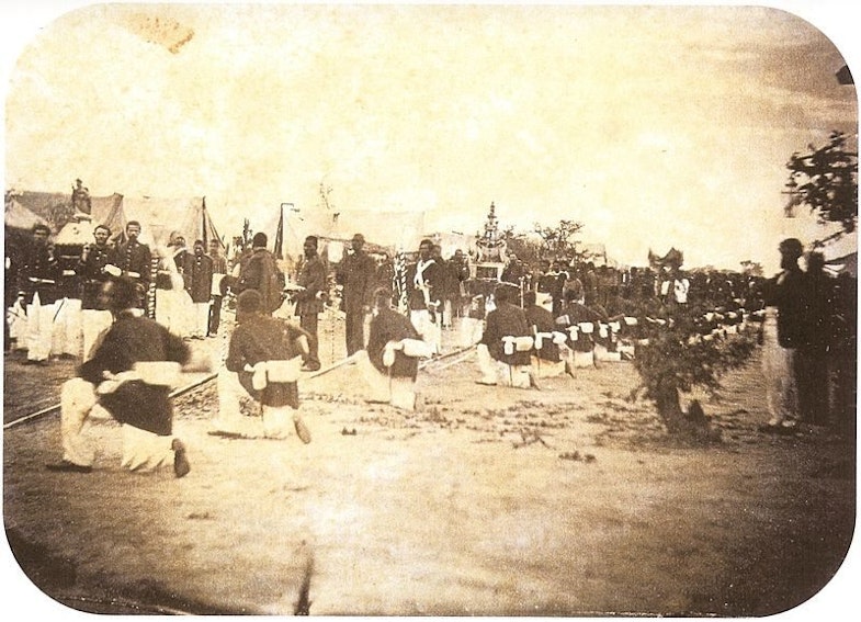 Brazilian soldiers, may 30, 1868