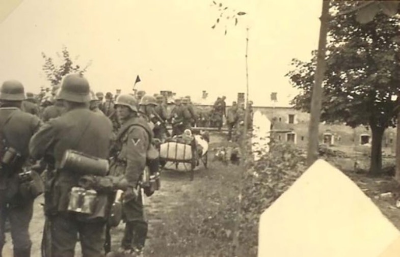 German troops near the Brest Fortress. September 1939